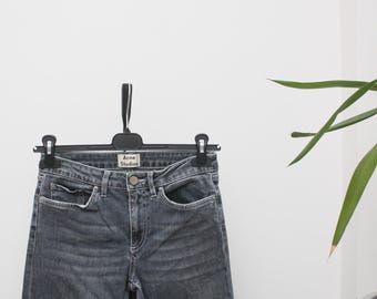 Pantalones vaqueros Acne Studios SKIN 5 LT RAVEN Denim para mujer, tallas 27/32