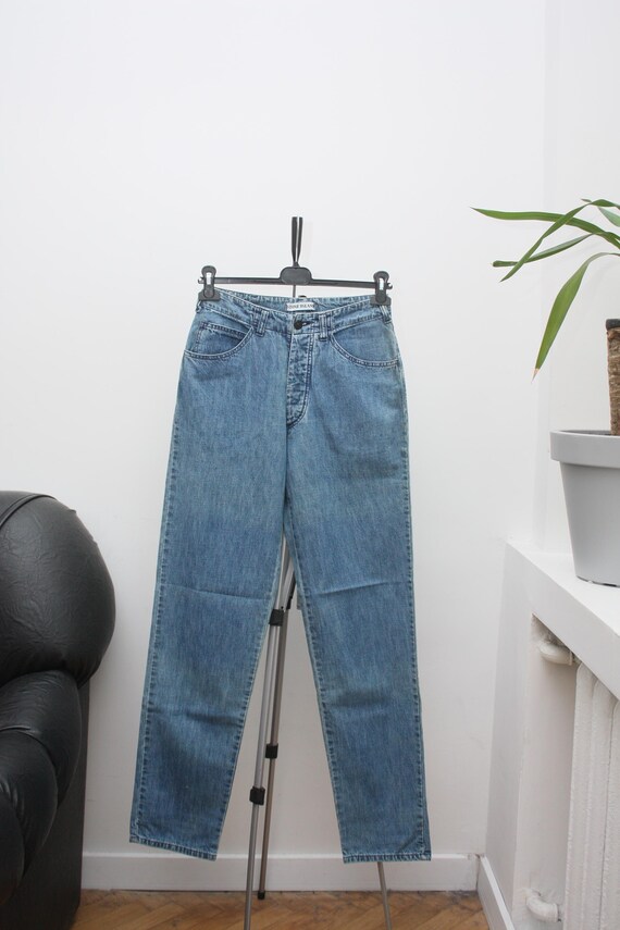 Stone Island Vintage Patch Program Denim Blue Jea… - image 3