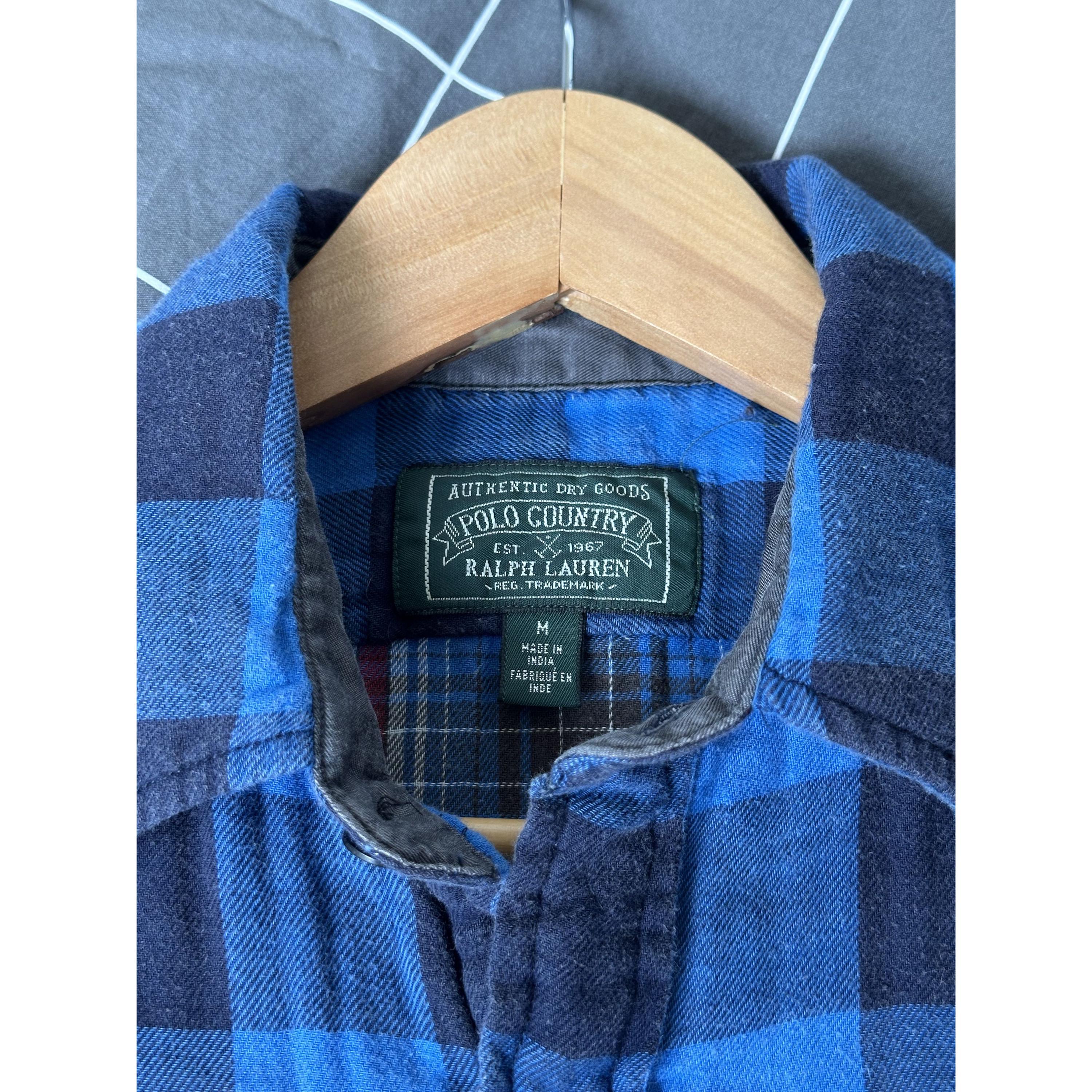 Polo Ralph Lauren ネイビー チェック ポロシャツ POLO RALPH LAUREN - 90年代 Polo by Ralph Lauren ポロ ラルフ