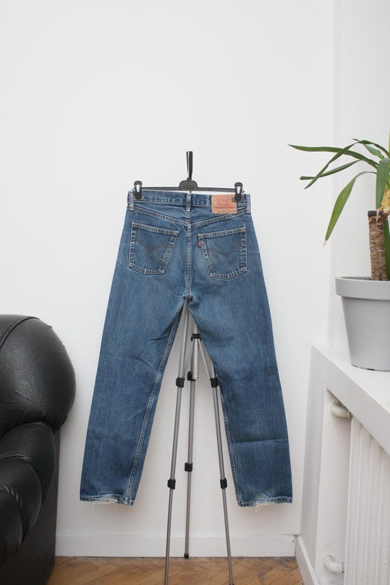 Levi's 521 02 W32L32 Denim Blue Jeans - Etsy