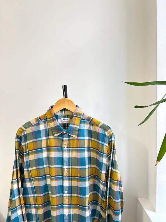 Aspesi, Aspesi Checkered Longsleeve Shirt
