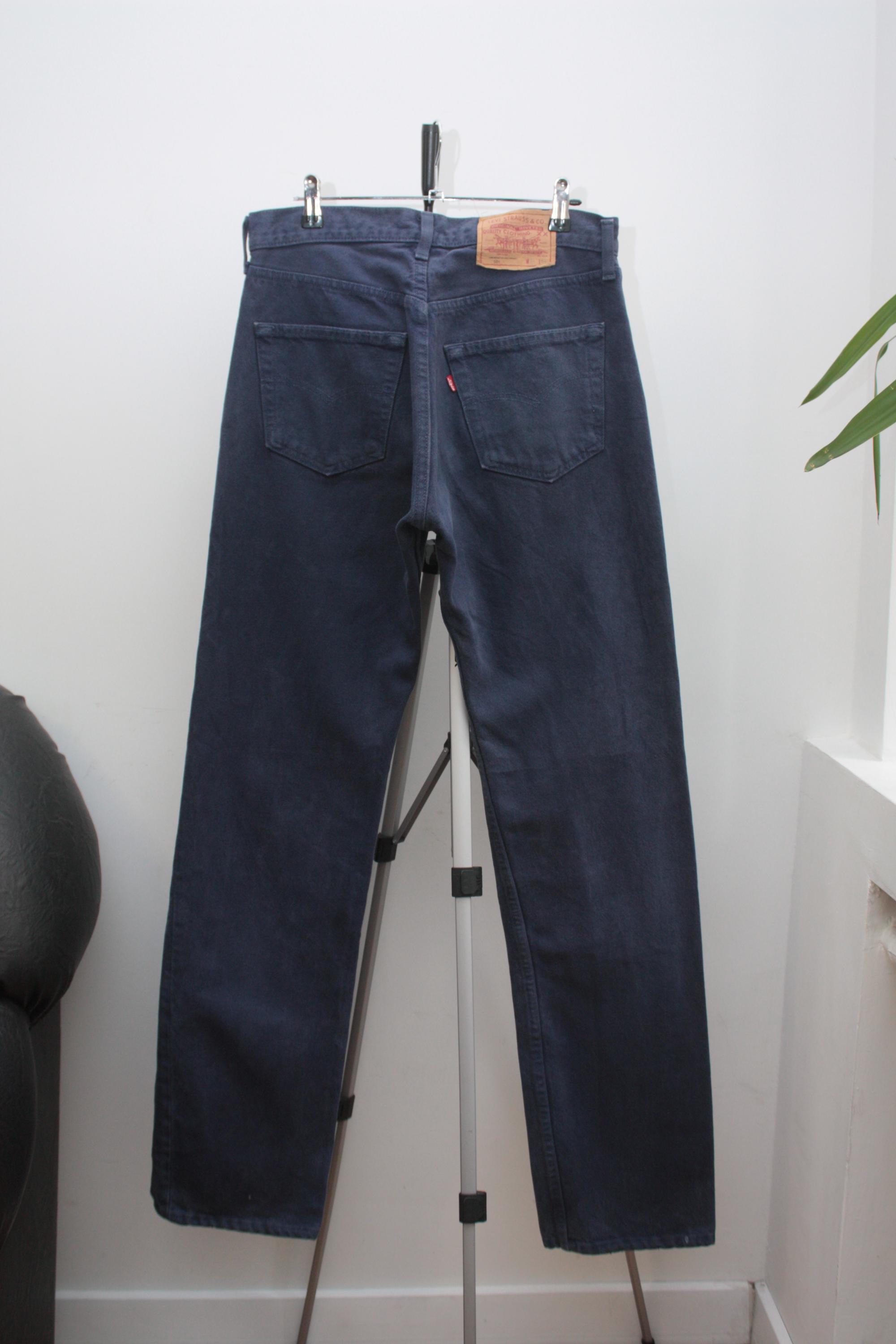 90's Levi's 501 USA製 W31×34 1990 Levi's USA 501 Tag 36x31 Actual 33x28 — Jean Genie Vintage Co.