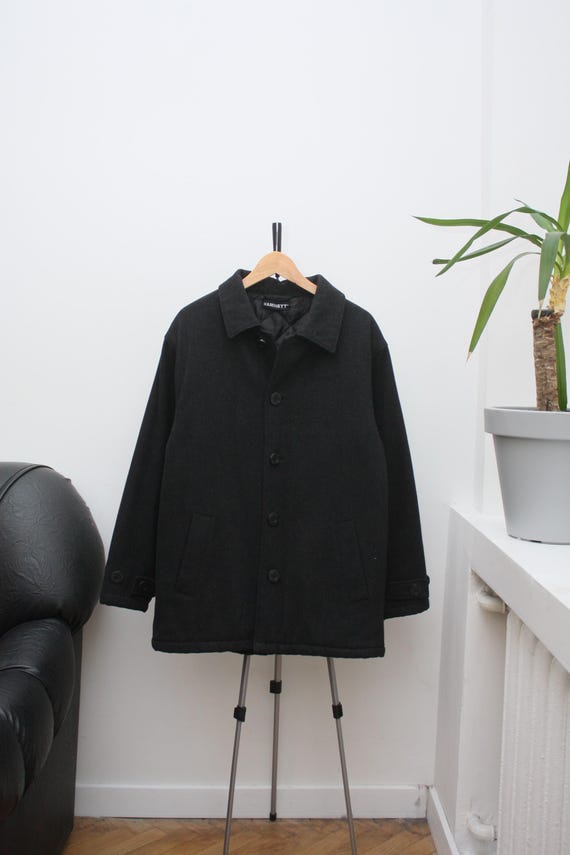 KATHARINE HAMNETT LONDON ベロアコート L Katharine Hamnett London Black Vintage Coat - Etsy Australia