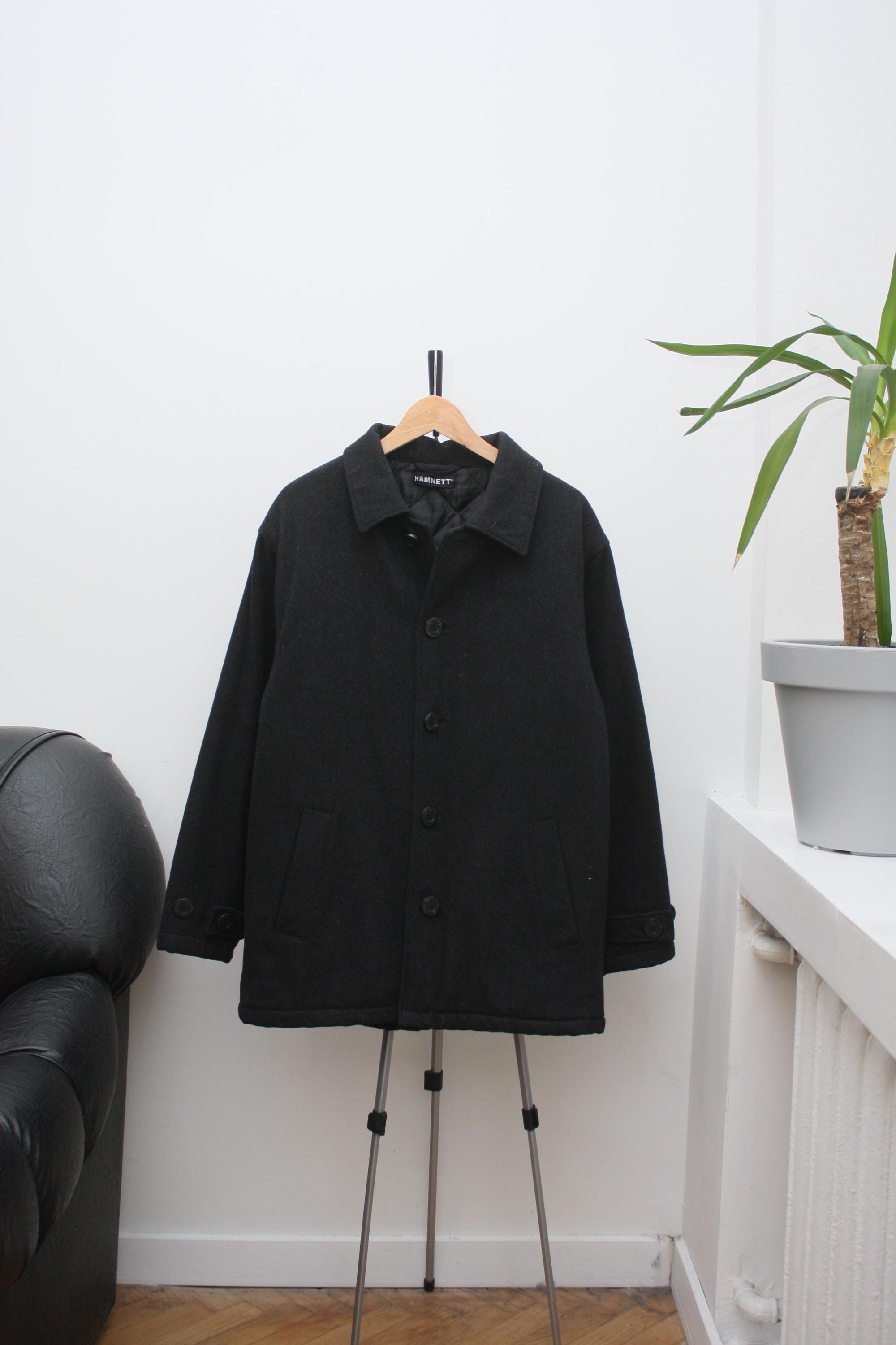Katharine Hamnett London Black Vintage Coat - Etsy Australia