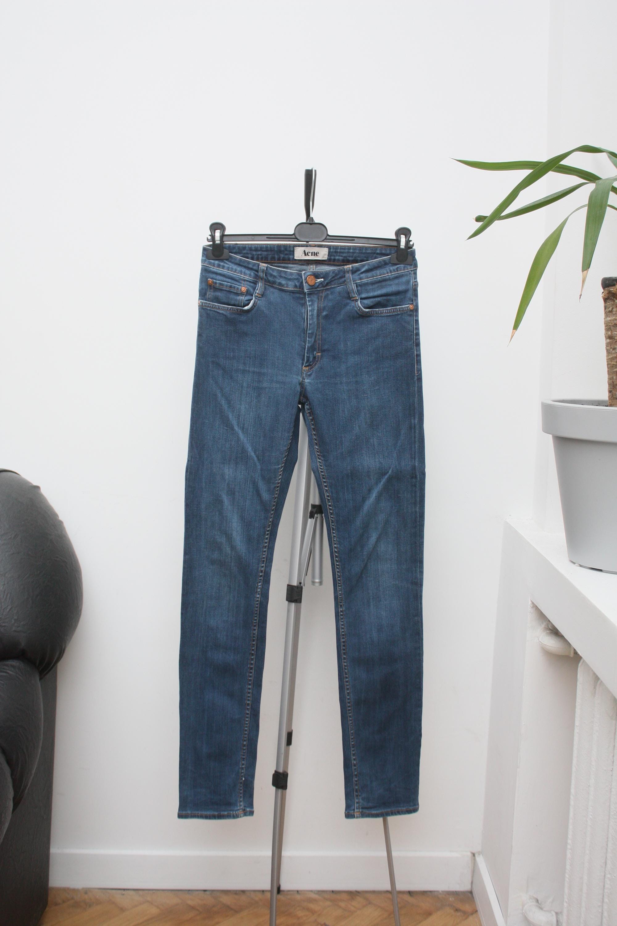 Acne FLEX S TRUE BLUE Women's Denim Jeans 29/32 - Etsy