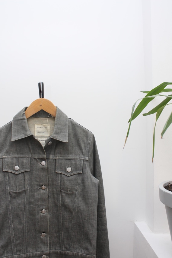 Helmut Lang 1999 Vintage Denim Gray Jacket Women's XS - Etsy
