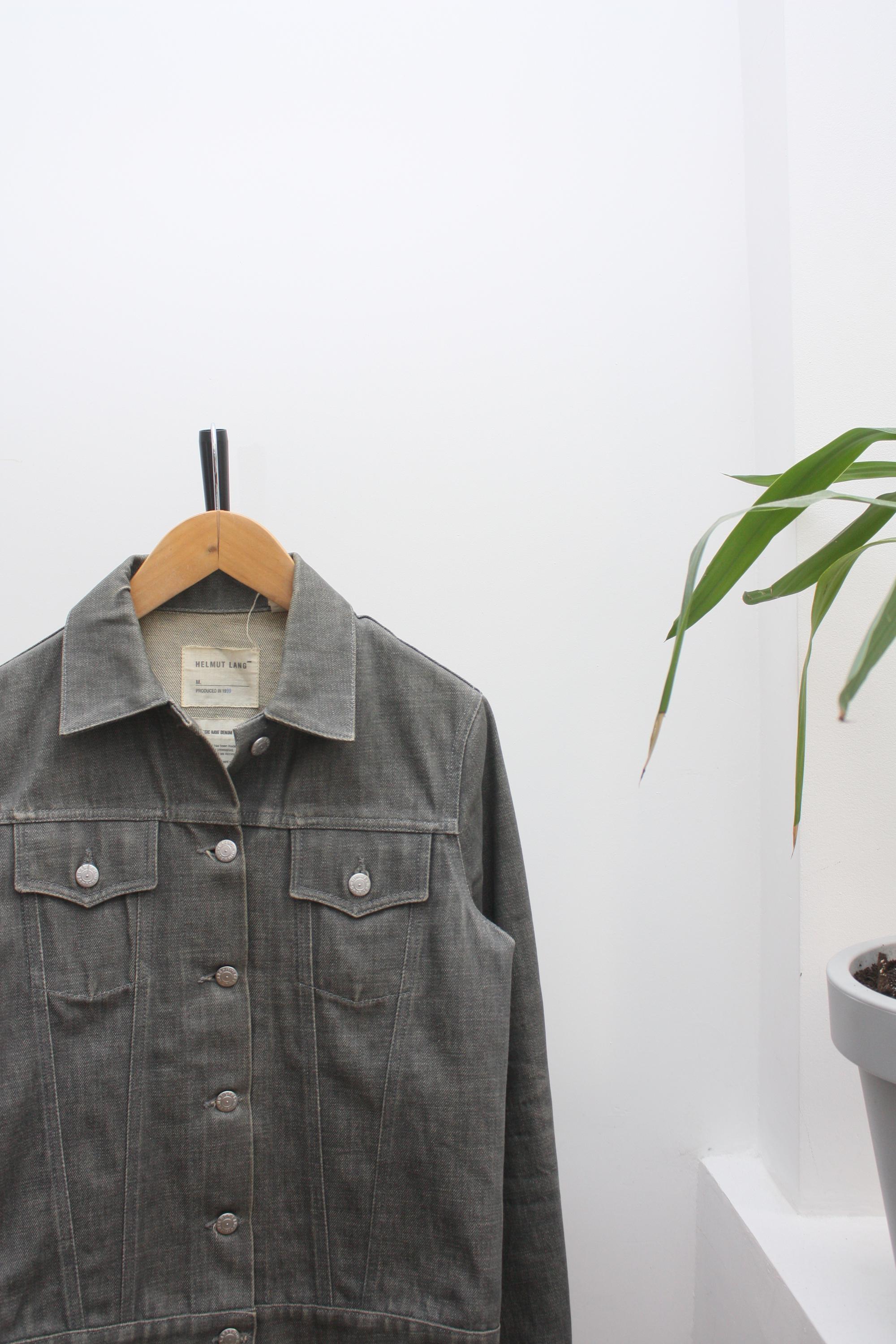 HELMUT LANG VINTAGE 1999s イタリア製 デニムジャケット Helmut Lang 1999 Vintage Denim Gray Jacket Women's XS - Etsy
