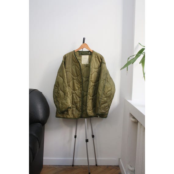 US Army Green Vintage Liner Men's Large - Etsy Canada