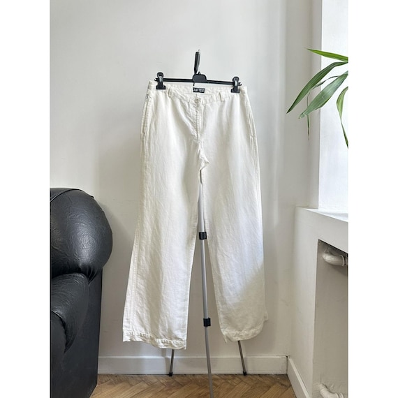 Armani Jeans Vintage Hemp Blend Lightweight WMNS Pants 12 - Etsy