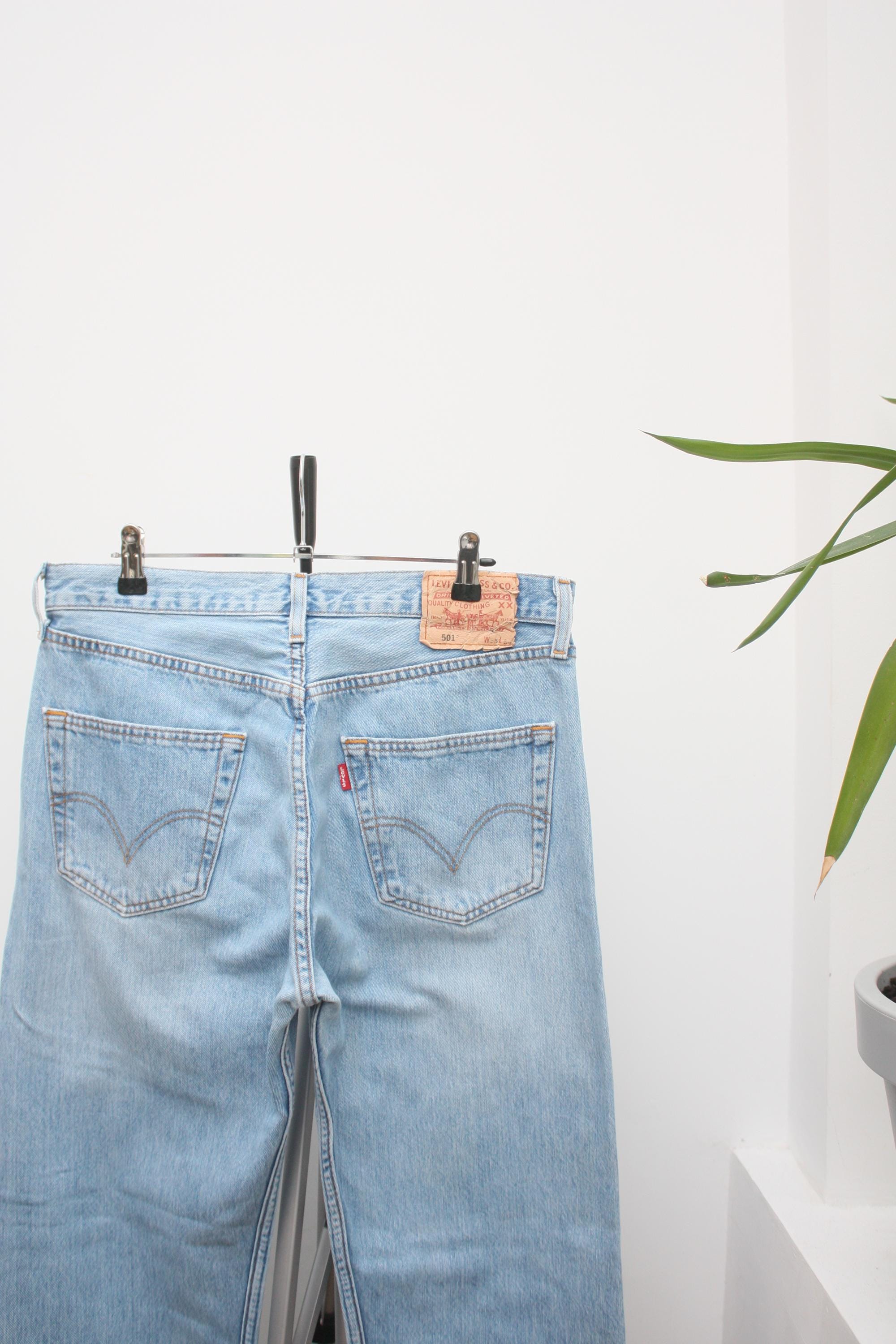 Levis 501 W33 L34 - Etsy