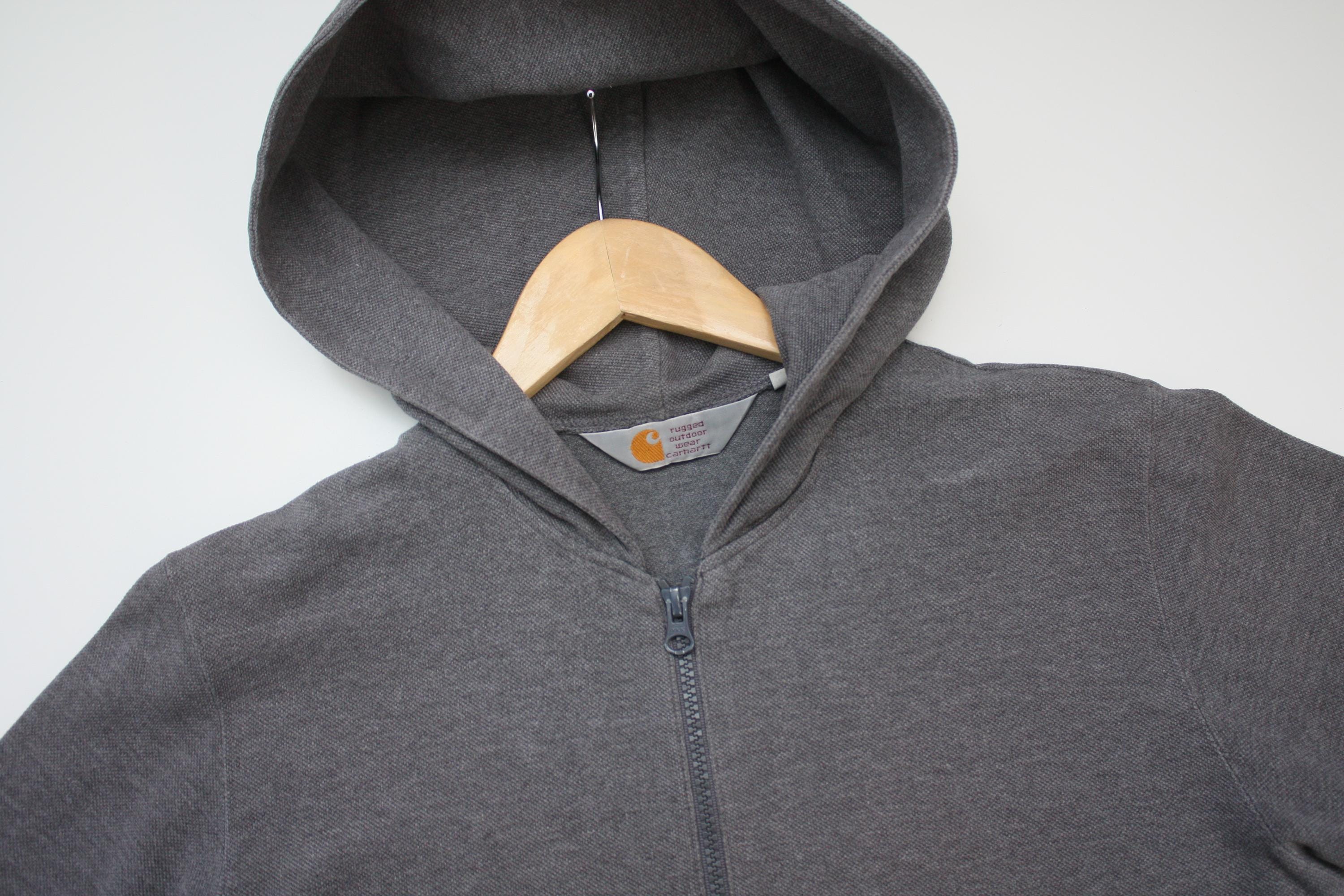 カーハート グレー ジップ パーカー メンズ XS - Etsy 日本