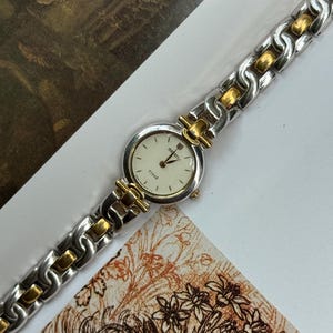 Vintage Seiko Tisse Women's Two-Tone Watch