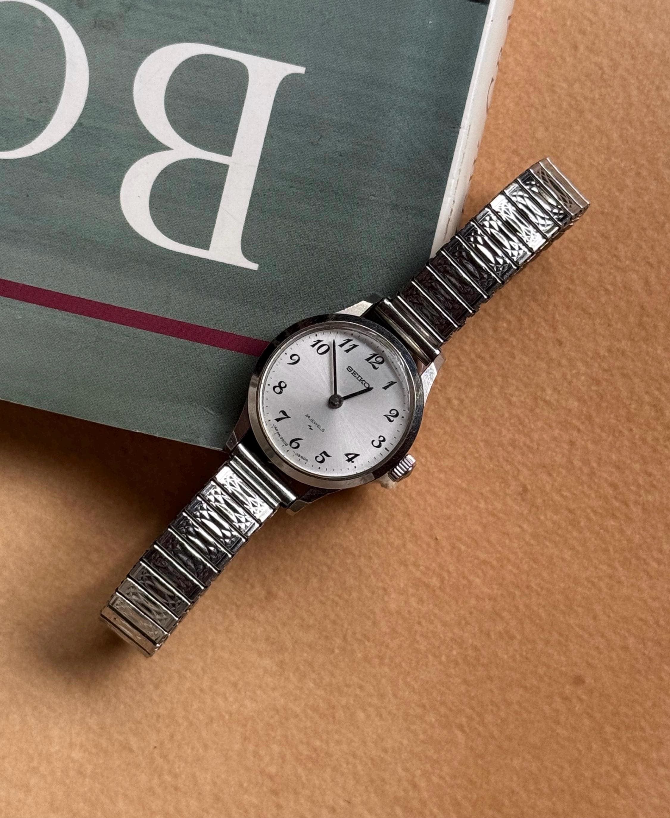 Vintage silver seiko watch women - Etsy 日本