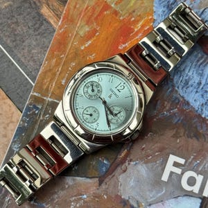 SEIKO LUKIA 5Y89-0B30 Cronógrafo Esmeralda Resistente al Agua - En perfecto estado
