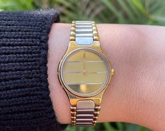 Yvessaint Laurent ☆ ladies watch vintage Vintage Yves Saint Laurent Logo YSL Ladies Watch 25 mm | eBay