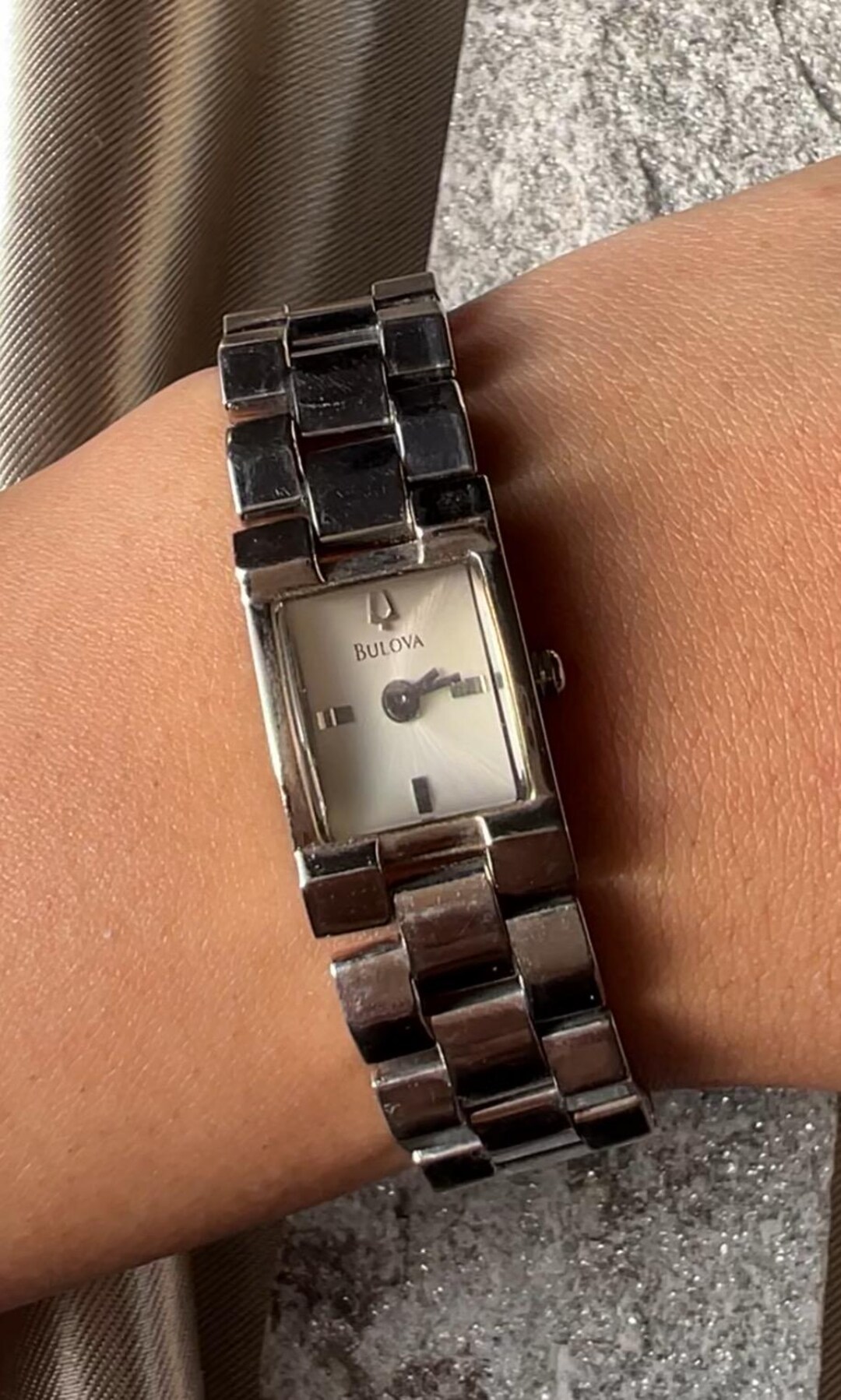 Vintage Bulova Women’s Rectangular Watch - Etsy