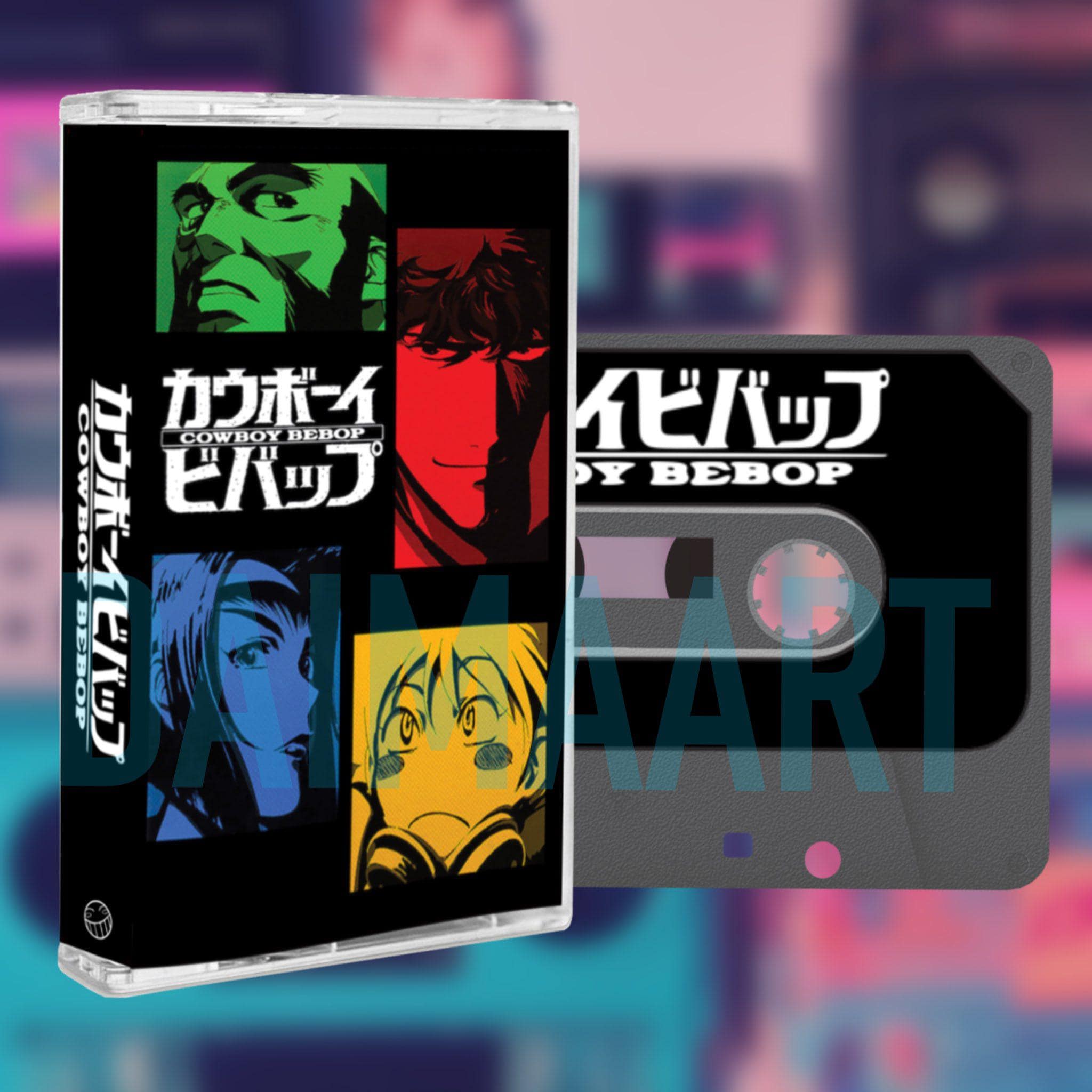 カウボーイビバップ サウンドトラック カスタムカセットテープ アニメ