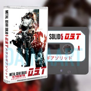 Metal Gear Solid 5 V Soundtrack CUSTOM Cassette Tape Kojima