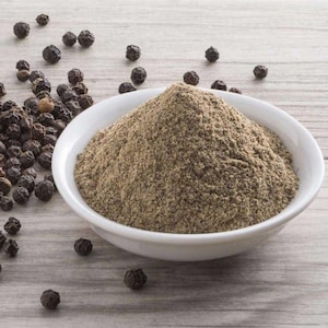 Organic Ground Black Peppercorn Perfect for Seasonings Herbs and Spices