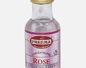28ml Bottle Non Alcoholic Halal Flavouring Rose Essence Aromatic Baking Cakes Pancakes