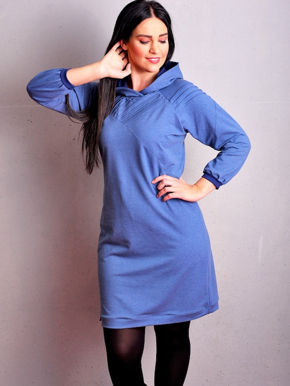 Hoodie dress 2025 with tights