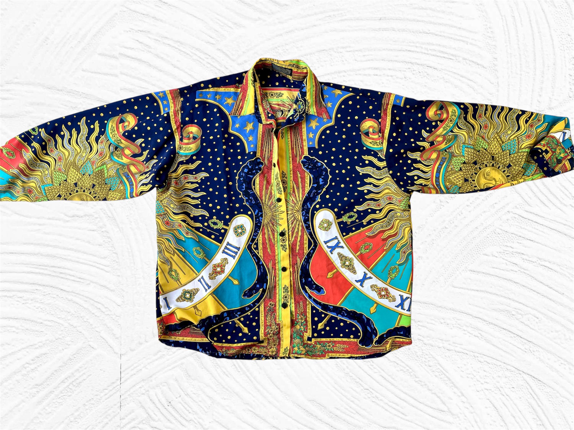 Versace gold shirt - Etsy 日本