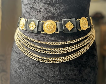 Judith Leiber White Embossed Belt with Gold Accents Judith Leiber Vintage Belts for sale | eBay main image 4