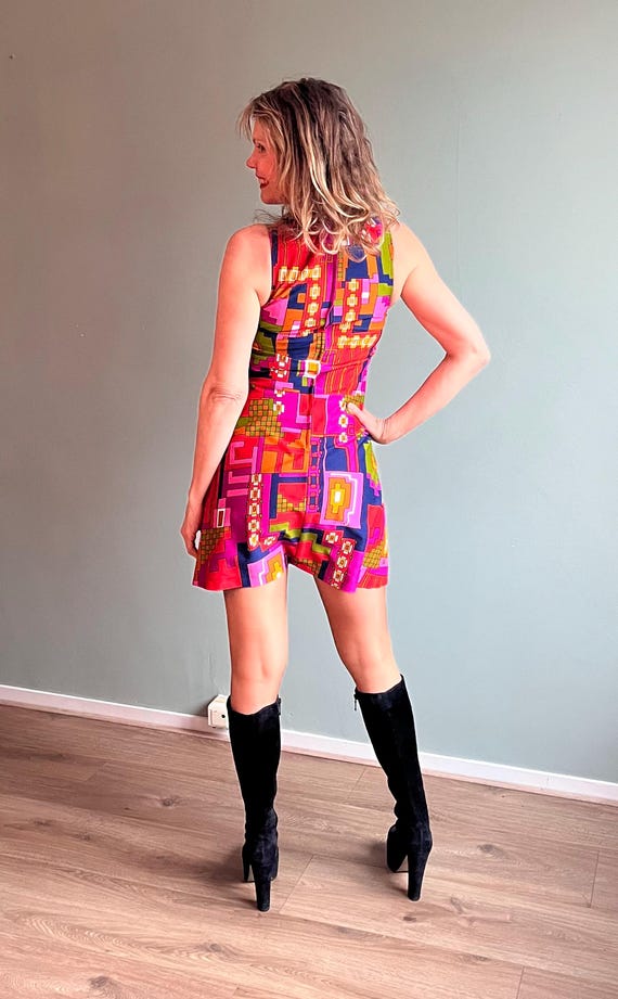 twiggy short dress Prints of Twiggy in a Minidress, 1966