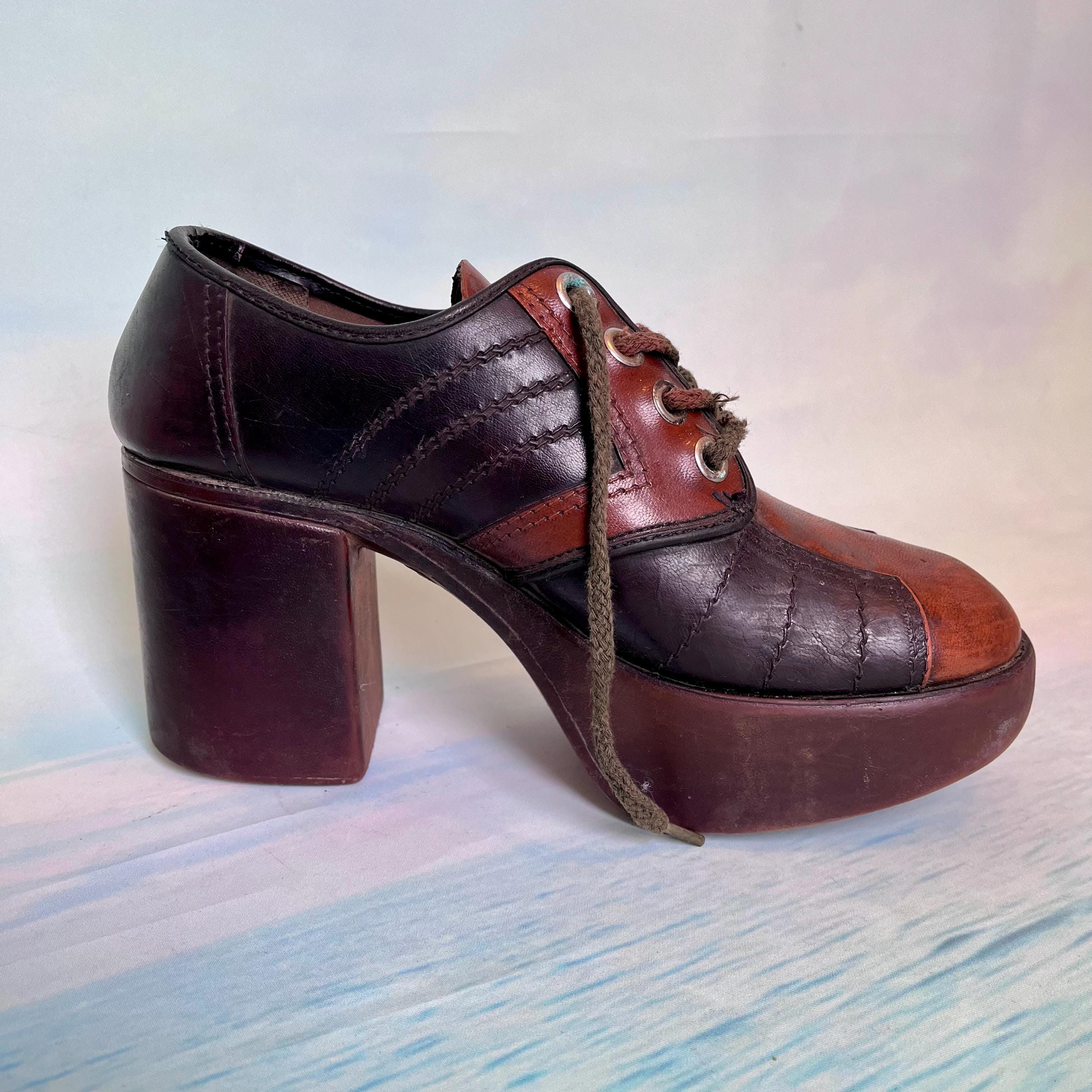 70s Mens Platform Shoes - Etsy Ireland display picture 2