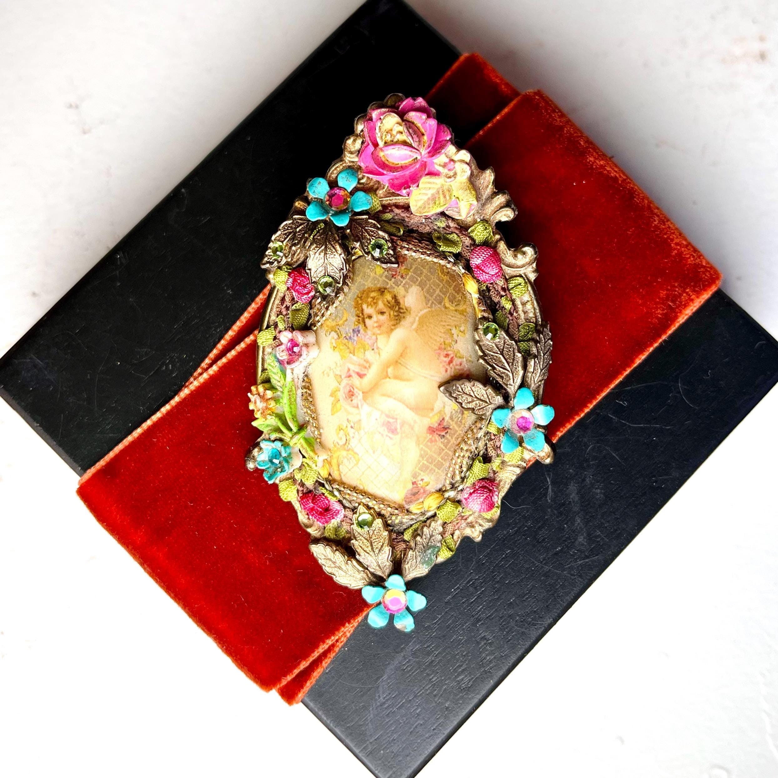 Michal Negrin Brooch - Etsy