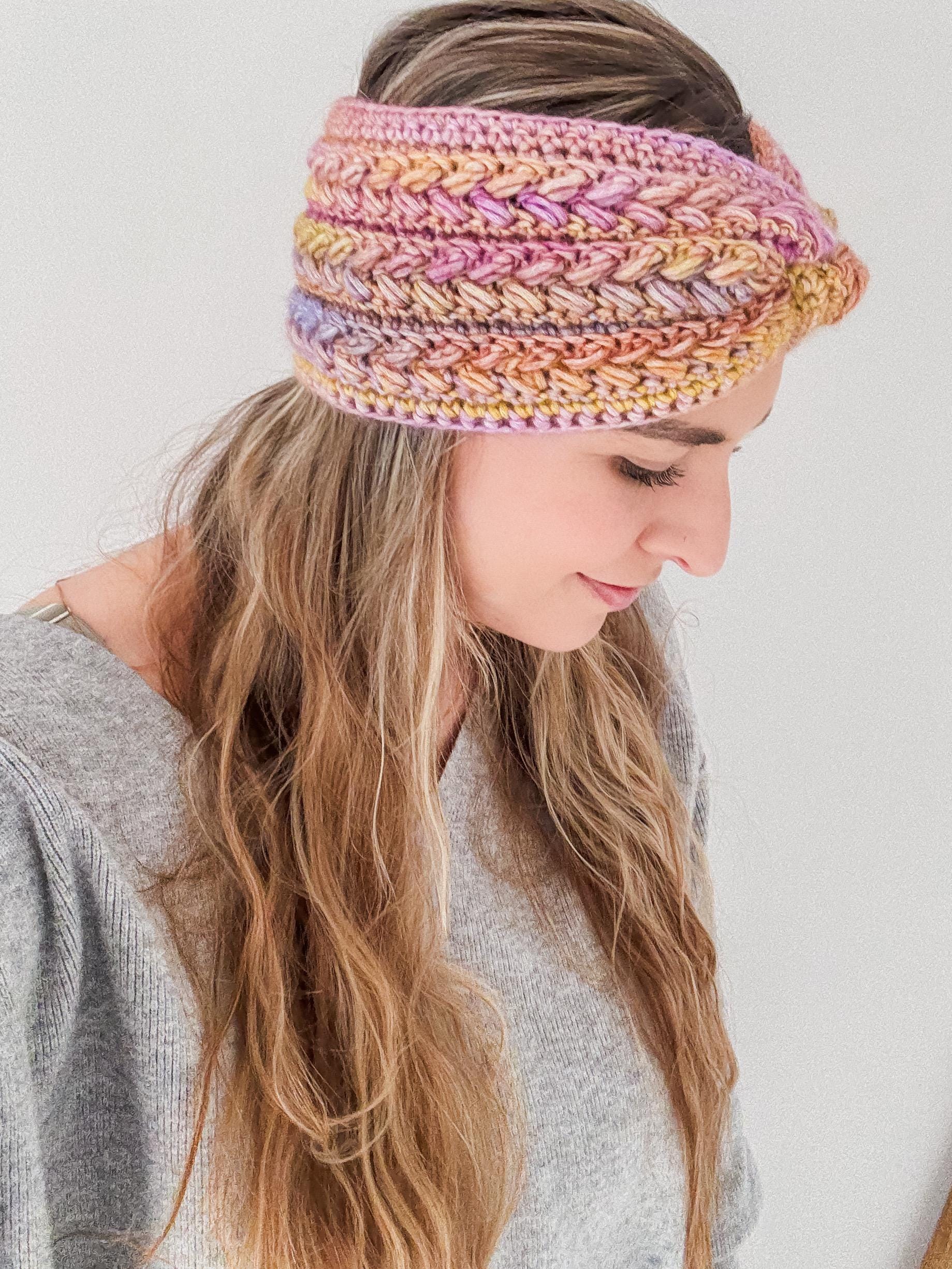 Crochet Braided Headband Pattern - Etsy display picture 3