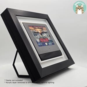 Virtual Boy Retro Game Frame - Wyświetlaj swoje gry, zapewniając do nich łatwy dostęp - Zawieś na ścianie, postaw na półce - Etui ochronne