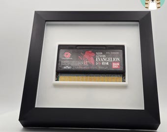 WonderSwan Retro Game Frame - Display Your Games While Keeping Them Accessible - Hang On Wall, Stand On Shelf - Protective Case