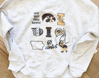 YOUTH Basketball Trendy Iowa Graphic