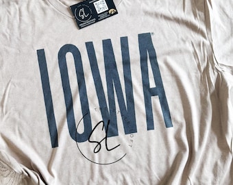 Basic IOWA Crop Tee