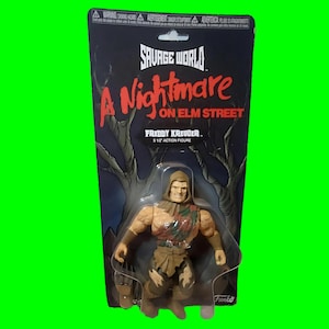 Funko Savage World Freddy Kreuger 5 1|2&quot; Action Figure Nightmare On Elm Street
