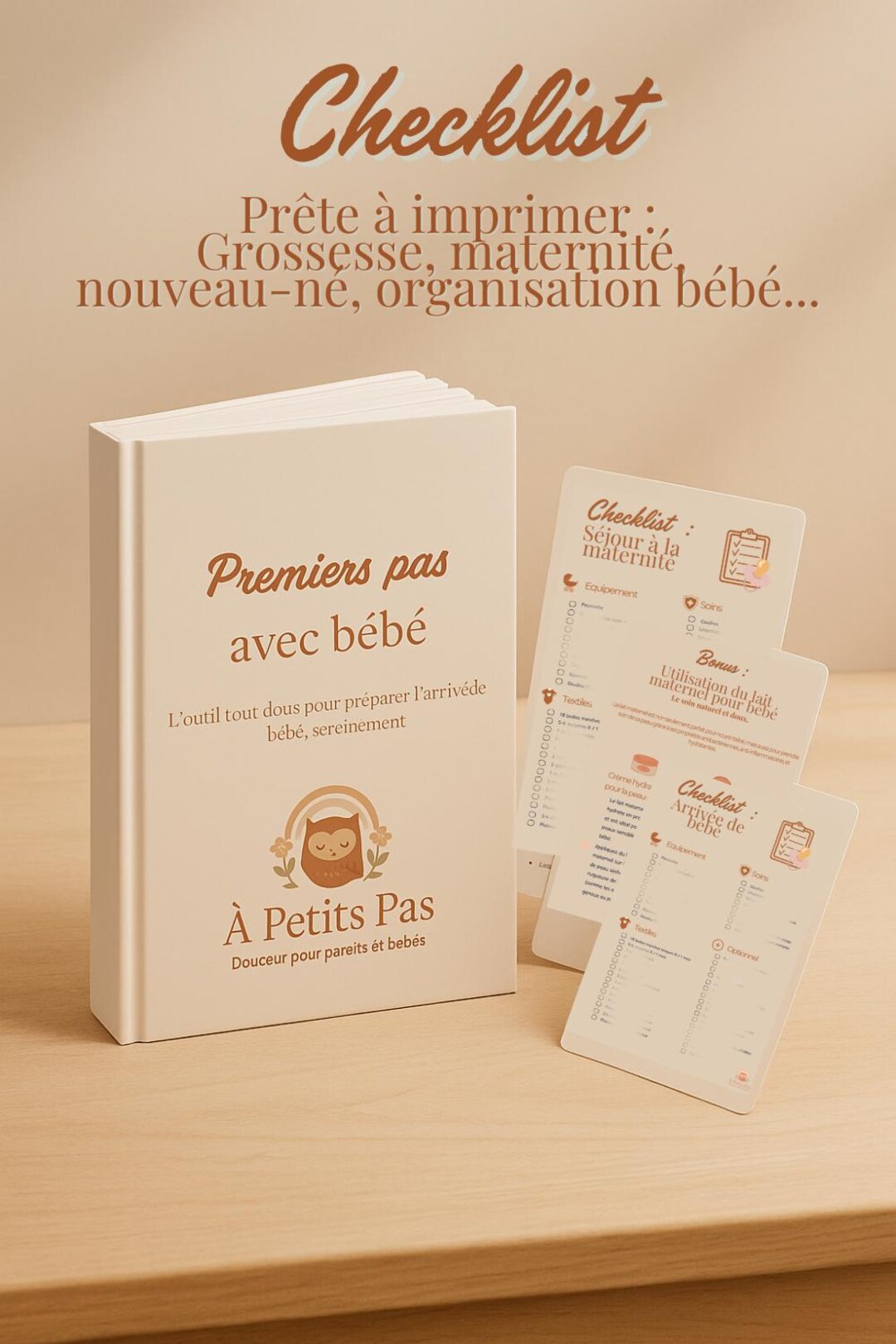 Baby Checklist Book | First Steps With Baby Pack – Birth, Care ...