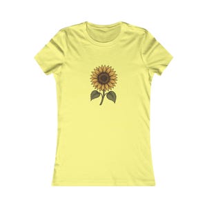 Sunflower Women's Graphic T-Shirt | Spring, Summer Favorite Tee, Gardening, Gift For Her
