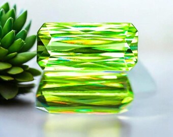 Capelinha Chrome Sphene: 3.71 ct High End Brilliance Madagascar Mined