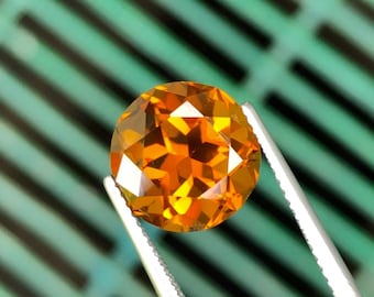 Master Cut Santa Ana Madeira 6.26 Ct Citrine Ural Mountains Of Russia