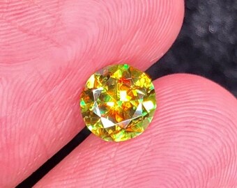 Capelinha Chrome Sphene: 1.27 Ct High End Brilliance Madagascar Mined