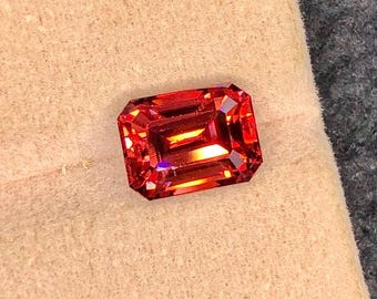 5.00 Ct Master Cut Imperial Zircon Gemstone: Natural Brilliance & Fire
