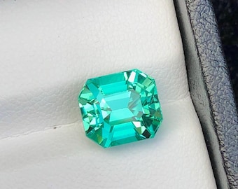 Hiddenite Green Spodumene: 5.42 Ct Alingar District Afghanistan Mined