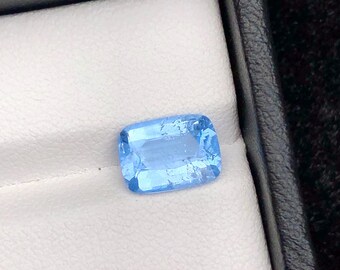 Santa Maria Aquamarine 2.03 Ct Born In Minas Garis Brazil