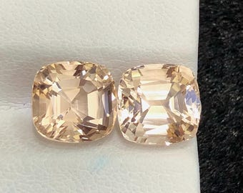 Presenting Precious Bi-Color Topaz: 8.36 aka Imperial Topaz Brilliant Cut