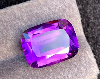 Extreame Rare Blue Hue: Color Shifting 16.15 Ct Amethyst Rwanda Mine 2015Y