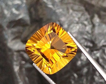 Master Cut Santa Ana Madeira 16.66 Ct Citrine Ural Mountains Of Russia