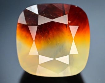 Forbes Gem Canada Mined 5.00 Ct Natural Lemon Yellow Prehnite | Rare Collector’s Gemstone |