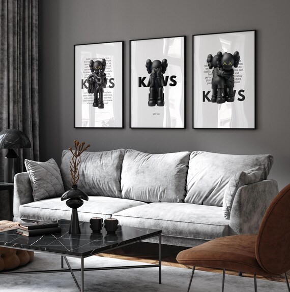 Hypebeast Figure Poster Set: Digital Prints for Instant Download