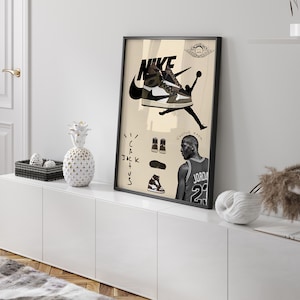 Nike Jordan Room Decor - Etsy